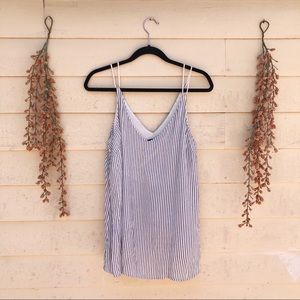 Topshop Striped Cami